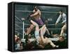 Dempsey v. Firpo in New York City, 1923, 1924-George Wesley Bellows-Framed Stretched Canvas