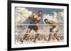 Dempsey-Willard Fight, 1919-null-Framed Art Print