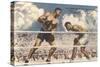 Dempsey-Willard Fight, 1919-null-Stretched Canvas