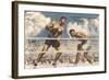 Dempsey-Willard Fight, 1919-null-Framed Art Print