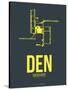 Den Denver Poster 1-NaxArt-Stretched Canvas