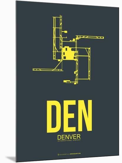 Den Denver Poster 1-NaxArt-Mounted Art Print