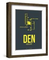 Den Denver Poster 1-NaxArt-Framed Art Print