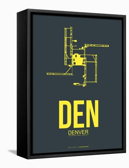 Den Denver Poster 1-NaxArt-Framed Stretched Canvas