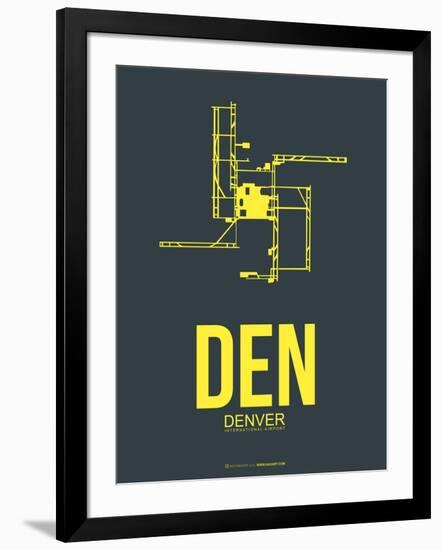 Den Denver Poster 1-NaxArt-Framed Art Print