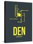 Den Denver Poster 1-NaxArt-Stretched Canvas