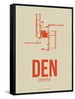 Den Denver  Poster 2-NaxArt-Framed Stretched Canvas