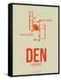 Den Denver  Poster 2-NaxArt-Framed Stretched Canvas