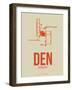 Den Denver  Poster 2-NaxArt-Framed Art Print