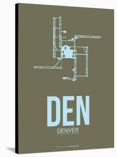 Den Denver  Poster 3-NaxArt-Stretched Canvas