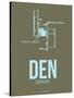 Den Denver  Poster 3-NaxArt-Stretched Canvas