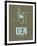 Den Denver  Poster 3-NaxArt-Framed Art Print