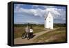 Den Tilsandede Kirke (Buried Church) Buried by Sand Drifts-Stuart Black-Framed Stretched Canvas