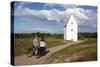 Den Tilsandede Kirke (Buried Church) Buried by Sand Drifts-Stuart Black-Stretched Canvas