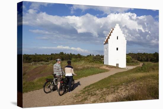 Den Tilsandede Kirke (Buried Church) Buried by Sand Drifts-Stuart Black-Stretched Canvas