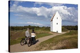 Den Tilsandede Kirke (Buried Church) Buried by Sand Drifts-Stuart Black-Stretched Canvas