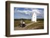 Den Tilsandede Kirke (Buried Church) Buried by Sand Drifts-Stuart Black-Framed Photographic Print