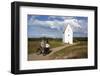 Den Tilsandede Kirke (Buried Church) Buried by Sand Drifts-Stuart Black-Framed Photographic Print