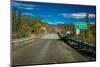 Denali Highway, Route 8, bridge crosses Brushkana River, Alaska,-null-Mounted Photographic Print