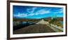 Denali Highway, Route 8, bridge crosses Susitna River, Alaska,-null-Framed Photographic Print