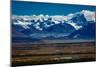 Denali Highway, Route 8, offers views of Mt.Deborah, Mnt. Hess Mountain, & Mt. Hayes Alaska, Alaska-null-Mounted Photographic Print