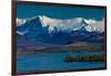 Denali Highway, Route 8, offers views of Mt.Deborah, Mnt. Hess Mountain, & Mt. Hayes Alaska, Alaska-null-Framed Photographic Print