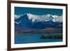 Denali Highway, Route 8, offers views of Mt.Deborah, Mnt. Hess Mountain, & Mt. Hayes Alaska, Alaska-null-Framed Photographic Print