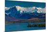 Denali Highway, Route 8, offers views of Mt.Deborah, Mnt. Hess Mountain, & Mt. Hayes Alaska, Alaska-null-Mounted Photographic Print