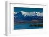 Denali Highway, Route 8, offers views of Mt.Deborah, Mnt. Hess Mountain, & Mt. Hayes Alaska, Alaska-null-Framed Photographic Print