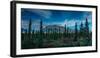 Denali Highway, Route 8, offers views of Mt.Deborah, Mnt. Hess Mountain, & Mt. Hayes Alaska, Alaska-null-Framed Photographic Print