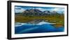 Denali Highway, Route 8, offers views of Mt.Deborah, Mnt. Hess Mountain, & Mt. Hayes Alaska, Alaska-null-Framed Photographic Print