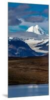 Denali Highway, Route 8, offers views of Mt.Deborah, Mnt. Hess Mountain, & Mt. Hayes Alaska, Alaska-null-Mounted Photographic Print