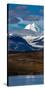 Denali Highway, Route 8, offers views of Mt.Deborah, Mnt. Hess Mountain, & Mt. Hayes Alaska, Alaska-null-Stretched Canvas