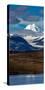 Denali Highway, Route 8, offers views of Mt.Deborah, Mnt. Hess Mountain, & Mt. Hayes Alaska, Alaska-null-Stretched Canvas