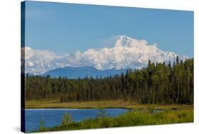 Denali (Mckinley) Peak in Alaska, USA-Andrushko Galyna-Stretched Canvas