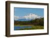 Denali (Mckinley) Peak in Alaska, USA-Andrushko Galyna-Framed Photographic Print