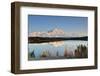 Denali Mountain and Reflection Pond-lijuan-Framed Photographic Print