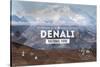 Denali National Park, Alaska - 30% Club-Lantern Press-Stretched Canvas