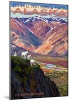 Denali National Park, Alaska - Polychrome Pass-null-Mounted Poster