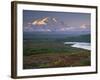 Denali National Park near Wonder lake, Alaska, USA-Charles Sleicher-Framed Photographic Print