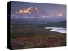 Denali National Park near Wonder Lake, Alaska, USA-Charles Sleicher-Stretched Canvas