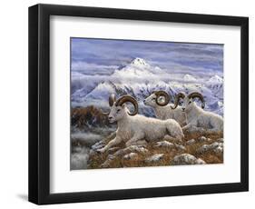 Denali Rams-Jeff Tift-Framed Giclee Print