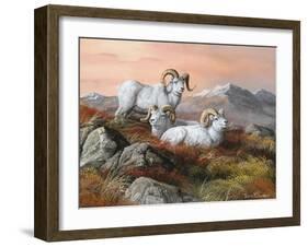 Denali Trio-Trevor V. Swanson-Framed Giclee Print