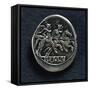 Denarius Bearing Image of Castor and Pollux-null-Framed Stretched Canvas