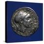 Denarius Bearing Image of Scipio Africanus, Roman Coins BC-null-Stretched Canvas