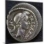 Denarius Bearing Portrait of Julius Caesar, 45 BC, Recto, Roman Coins BC-null-Mounted Giclee Print