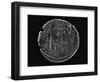 Denarius Bearing Victory Crowning Mario after Battle of Aquae Sextiae, 101 BC Roman Coins-null-Framed Giclee Print