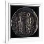 Denarius Issued by Triumvir Marco Emilio Lepido Depicting Him Crowning Ptolemy V Epiphanes of Egypt-null-Framed Giclee Print