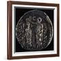 Denarius Issued by Triumvir Marco Emilio Lepido Depicting Him Crowning Ptolemy V Epiphanes of Egypt-null-Framed Giclee Print