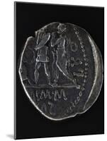 Denarius Minted to Mark Peace Between Spain and Pompey, Roman Coins BC-null-Mounted Giclee Print